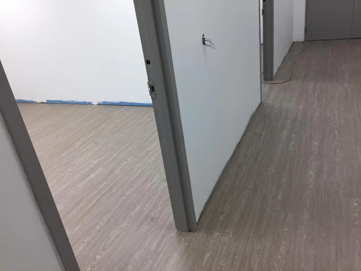 Commercial vinyl flooring installation Markham