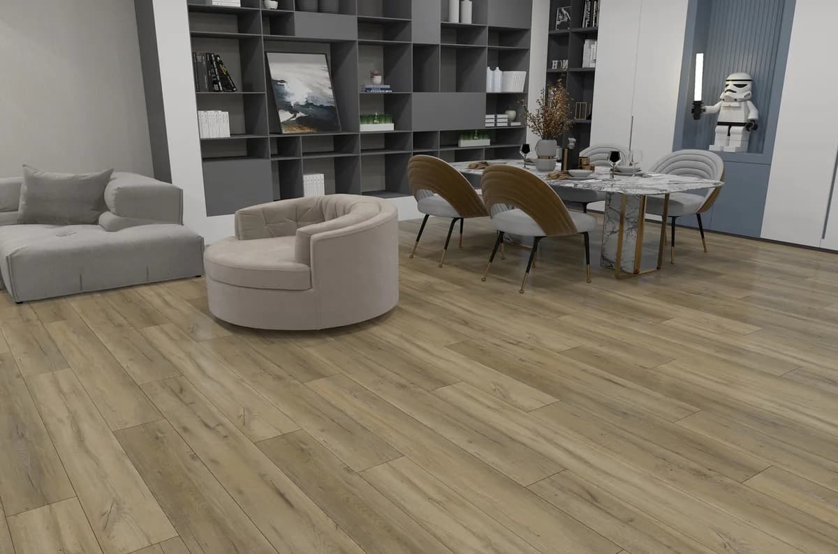 BBS Flooring 704 Trail Bay - Woden 7mm Vinyl Flooring premium vinyl in Markham, Toronto, and Durham