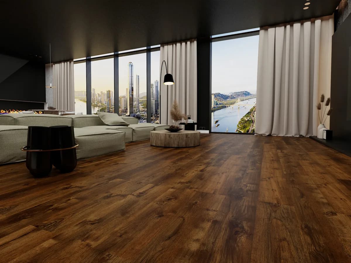 BBS Flooring 908 Charleston - Woden 9mm Vinyl Flooring premium vinyl in Markham, Toronto, and Durham