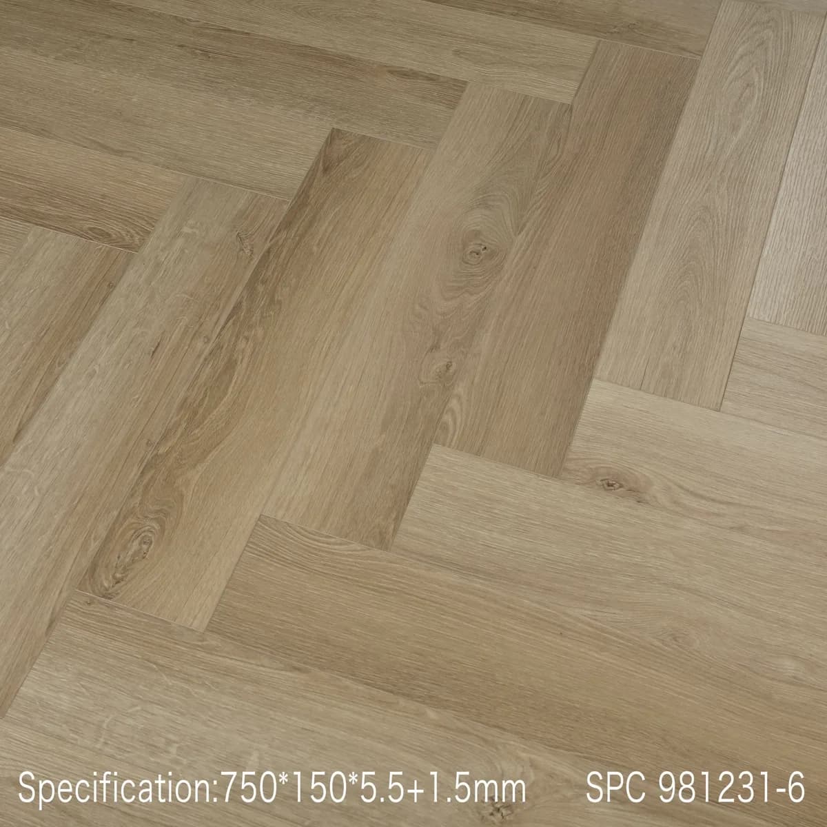 BBS Flooring 981231-6 - Simba Venus (Herringbone) 7mm Vinyl Flooring premium vinyl in Markham, Toronto, and Durham