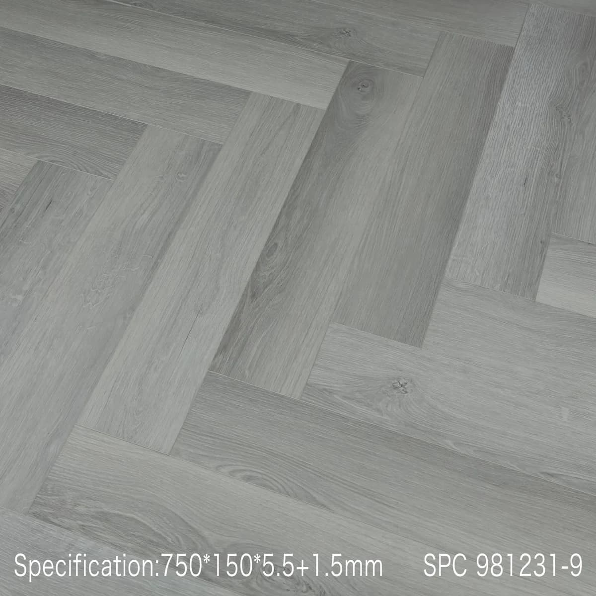 BBS Flooring 981231-9 - Simba Venus (Herringbone) 7mm Vinyl Flooring premium vinyl in Markham, Toronto, and Durham