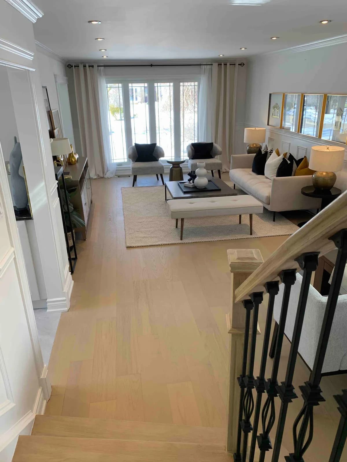 BBS Flooring Blizzard - Woden Vermont 6 1/2 Oak Engineered Hardwood Flooring premium engineered hardwood in Markham, Toronto, and Durham