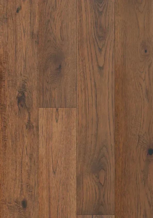 BBS Flooring Crafted Timber - Brand Surfaces 6 1/2" Engineered Hickory Hardwood Flooring premium engineered hardwood in Markham, Toronto, and Durham