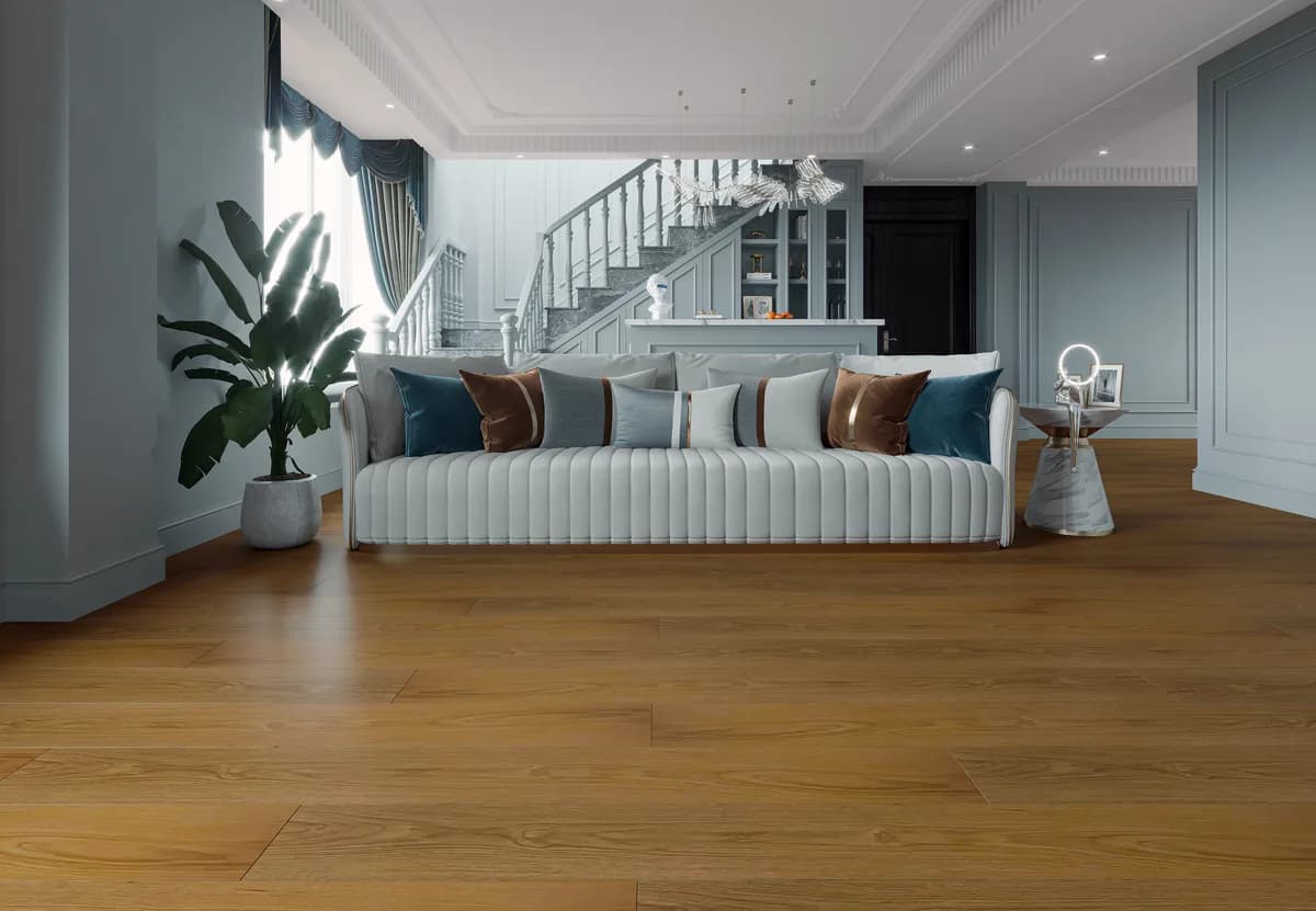BBS Flooring Natural - Woden Grand Chateau Oak Engineered Hardwood Flooring premium engineered hardwood in Markham, Toronto, and Durham