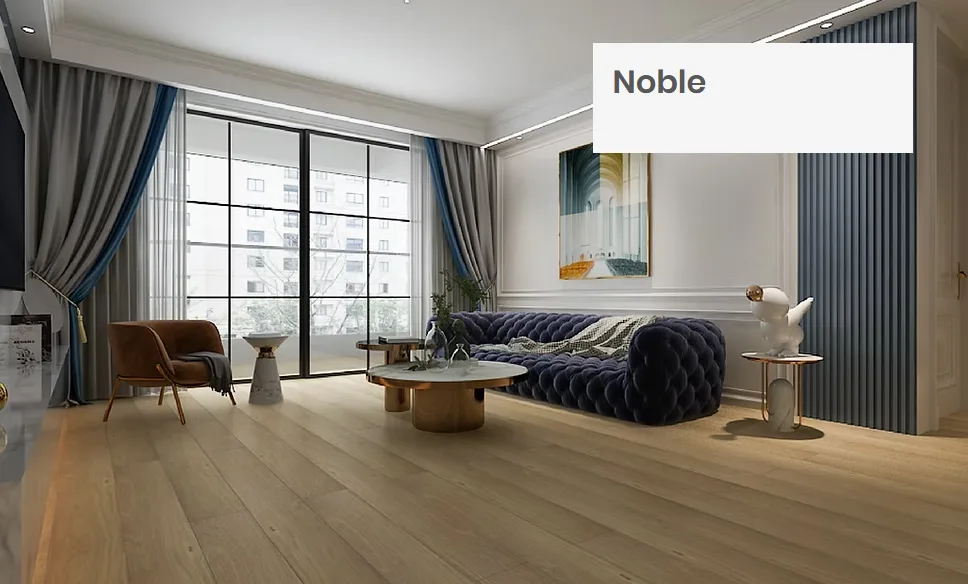 BBS Flooring Noble - Woden Elite 6 1/2 White Oak Engineered Hardwood Flooring premium engineered hardwood in Markham, Toronto, and Durham