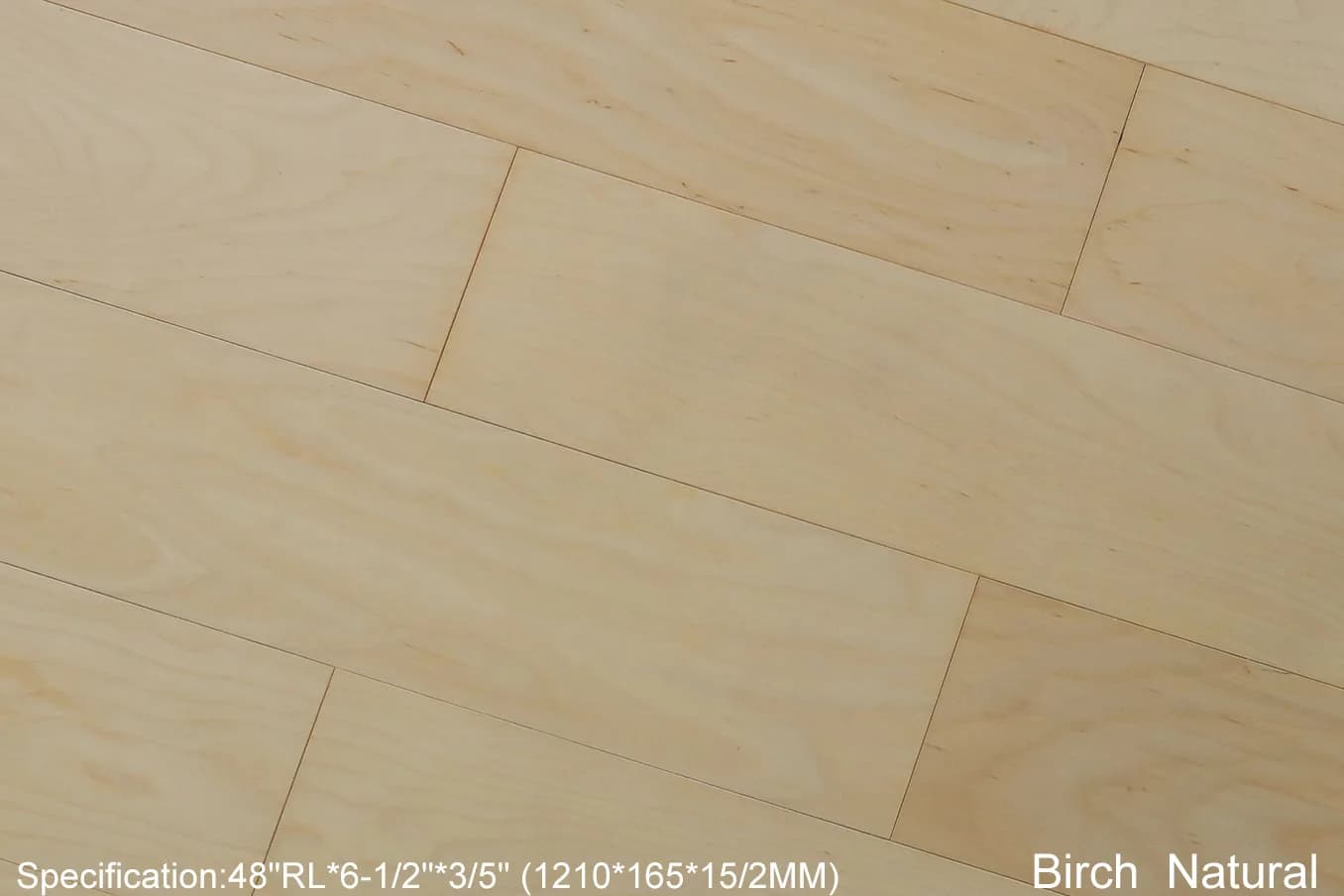 BBS Flooring Simba Natural - Birch 3/5" Engineered Hardwood premium engineered hardwood in Markham, Toronto, and Durham