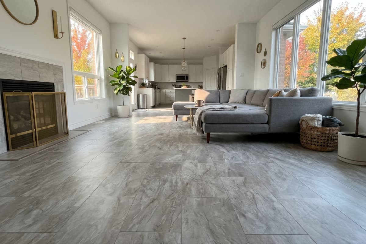 Vinyl Flooring for Vaughan's Finished Basements and Open Layouts