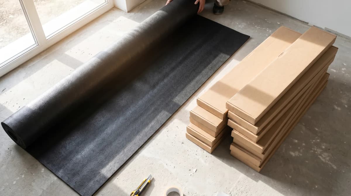 Which Underlayment for Laminate Flooring? A Real Comparison