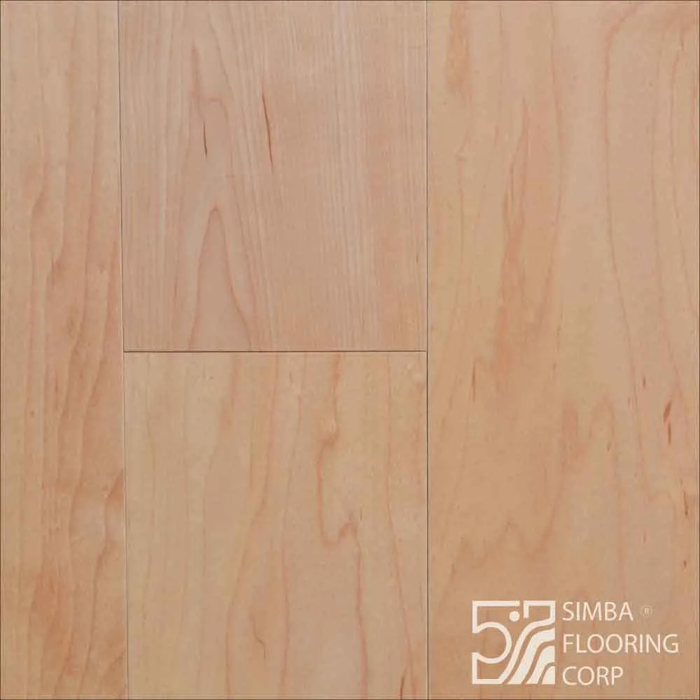 BBS Flooring Simba Natural - Maple 3/5" Engineered Hardwood premium engineered hardwood in Markham, Toronto, and Durham