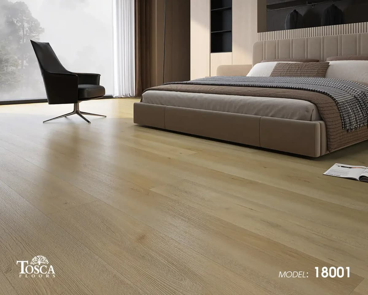 18001 Tosca 18000 Series 7mm Click SPC vinyl plank flooring plank at BBS Flooring Markham