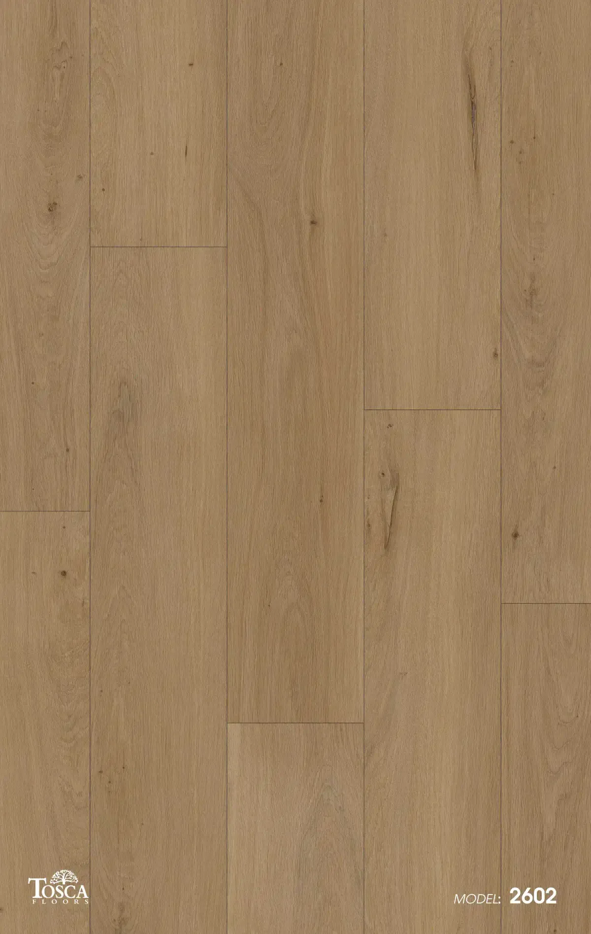 2602 Tosca 2600 Series 7mm 9" Click SPC vinyl plank flooring plank at BBS Flooring Markham