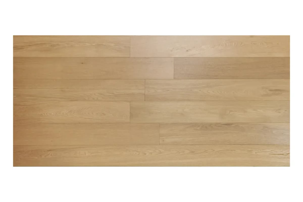 Smoked Oak Tosca Deluxe Collection engineered hardwood flooring plank at BBS Flooring Markham