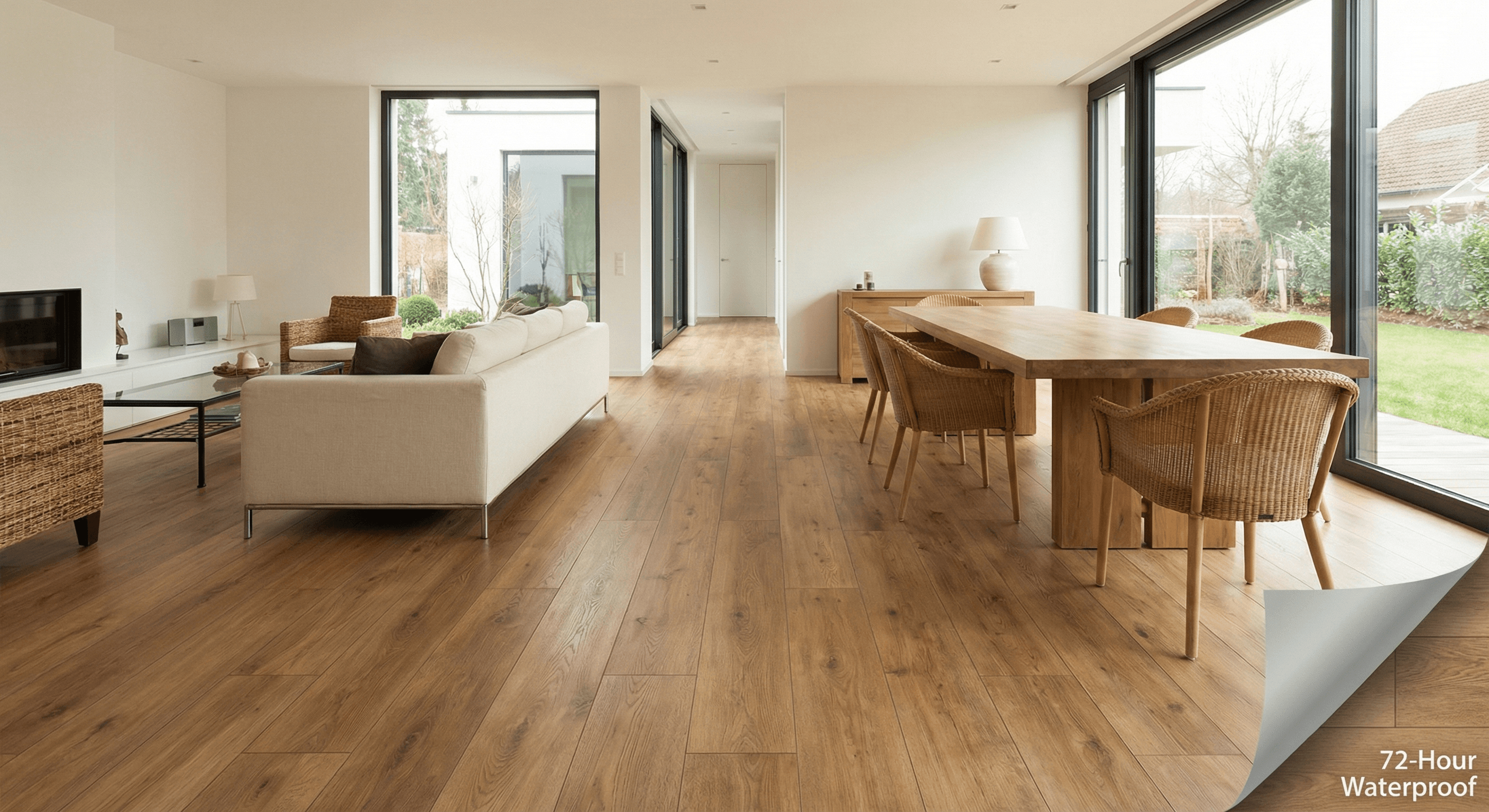 Upgrade Your Home with 72-Hour Waterproof Laminate in Cornell