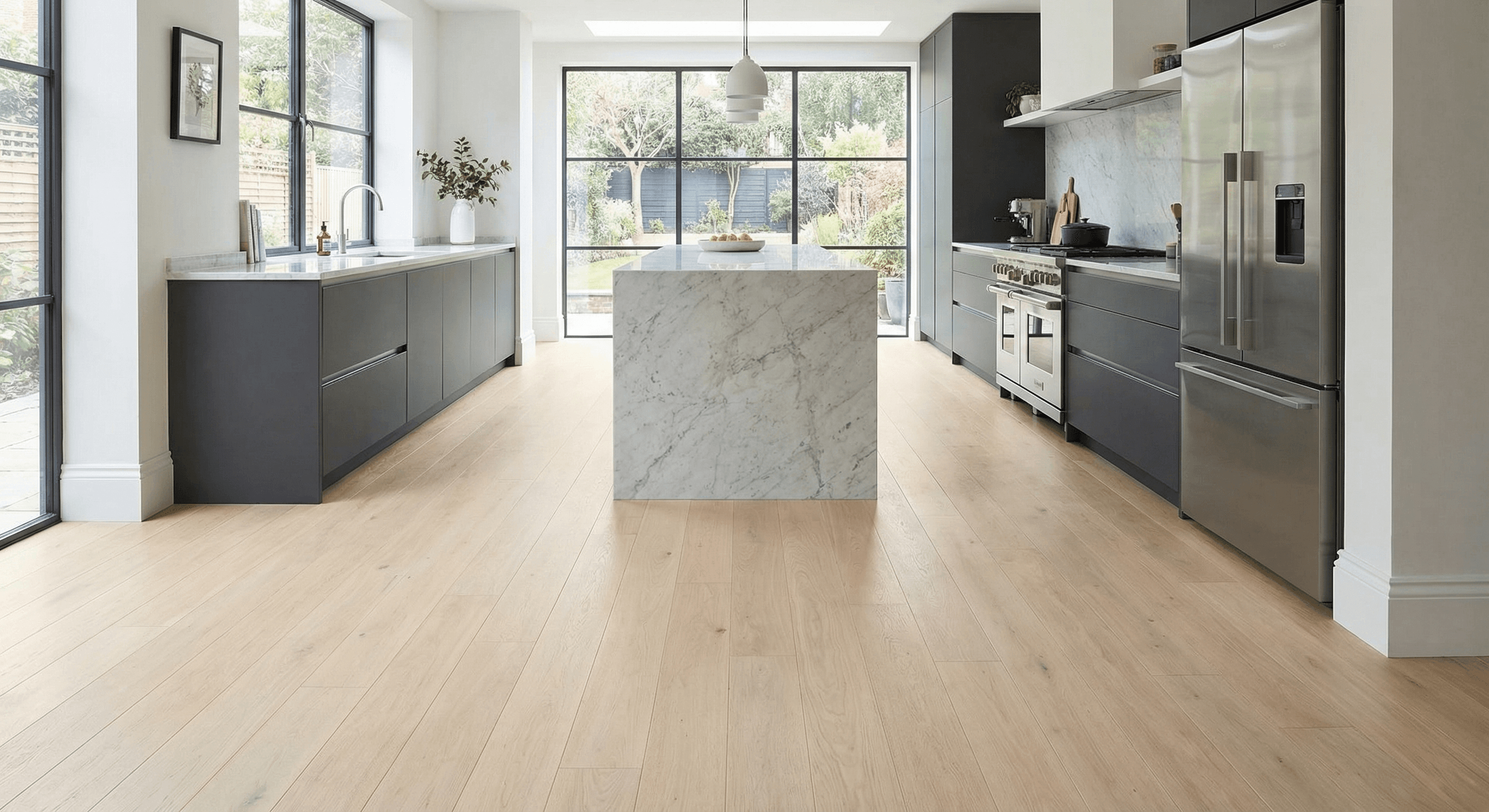 Transform Your Home with 72-Hour Waterproof Laminate in Maple