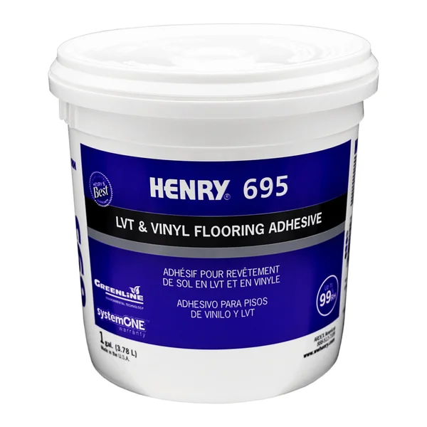 Henry 695 High-RH Vinyl Adhesive (1 gal)