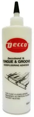 Tenco Westech Deccobond 18 Tongue and Groove Wood Flooring Adhesive