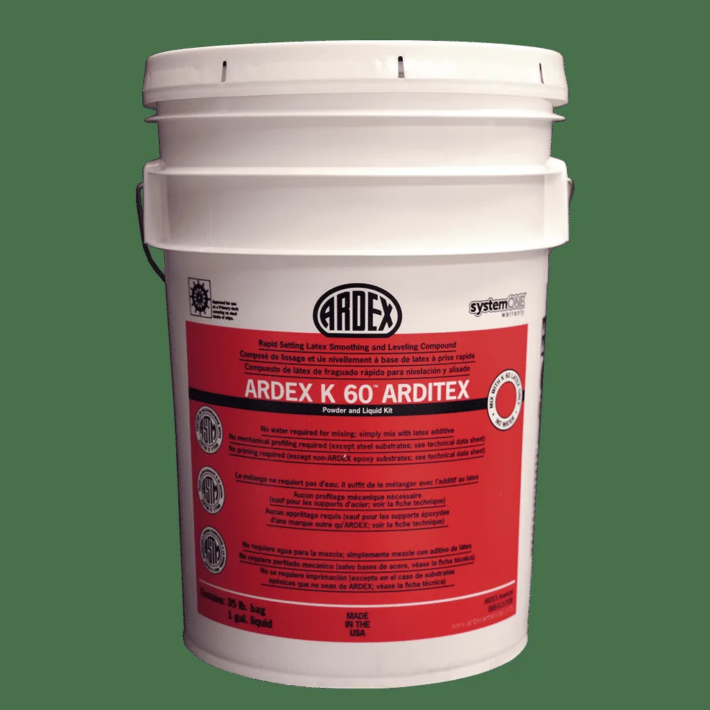 Ardex K 60 Arditex Rapid Setting Smoothing Compound Kit