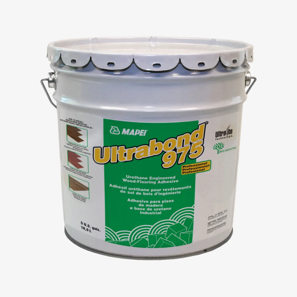 Mapei Ultrabond ECO 975 Standard Urethane Hardwood Adhesive