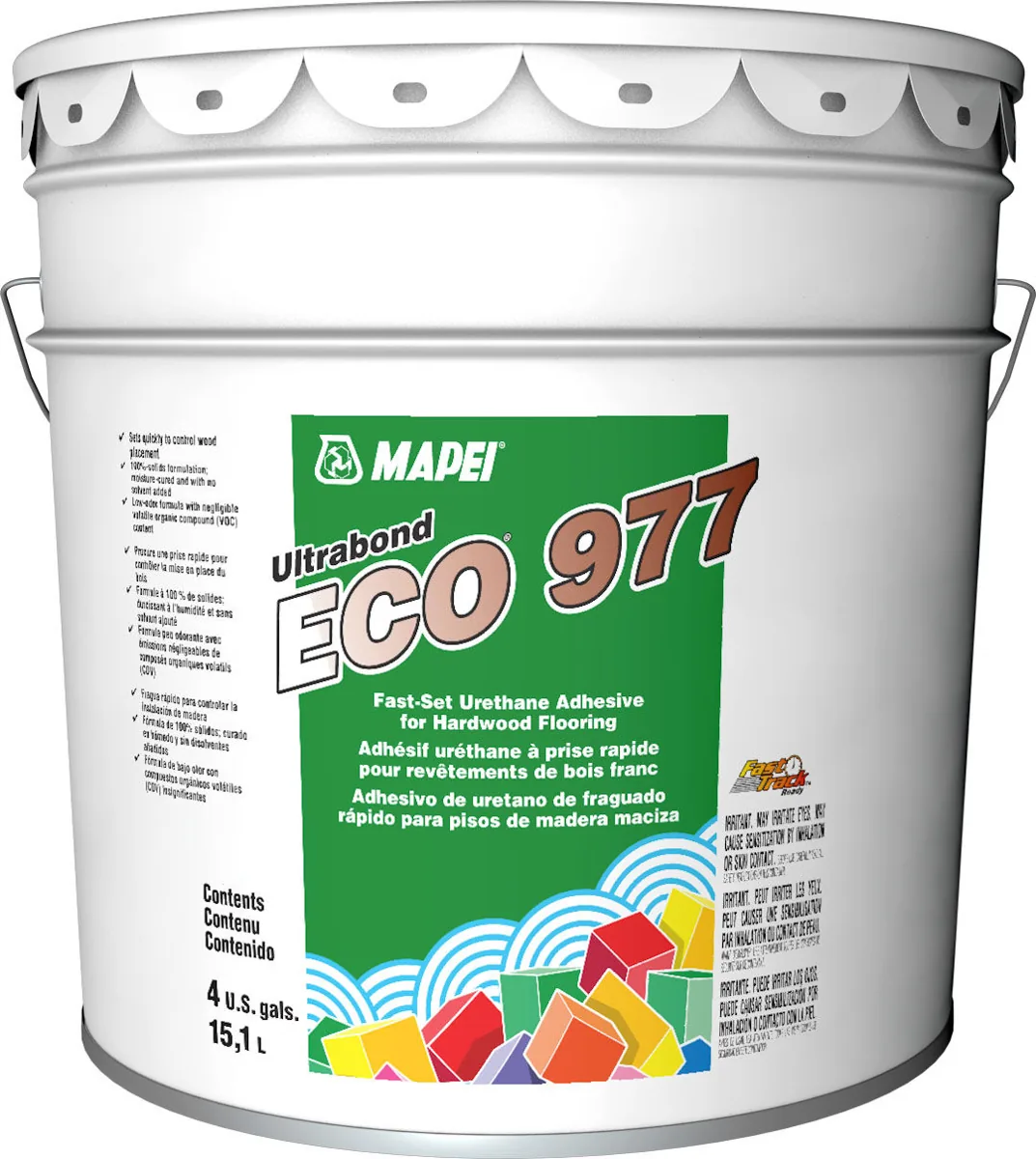 Mapei Ultrabond ECO 977 Fast-Set Urethane Hardwood Adhesive