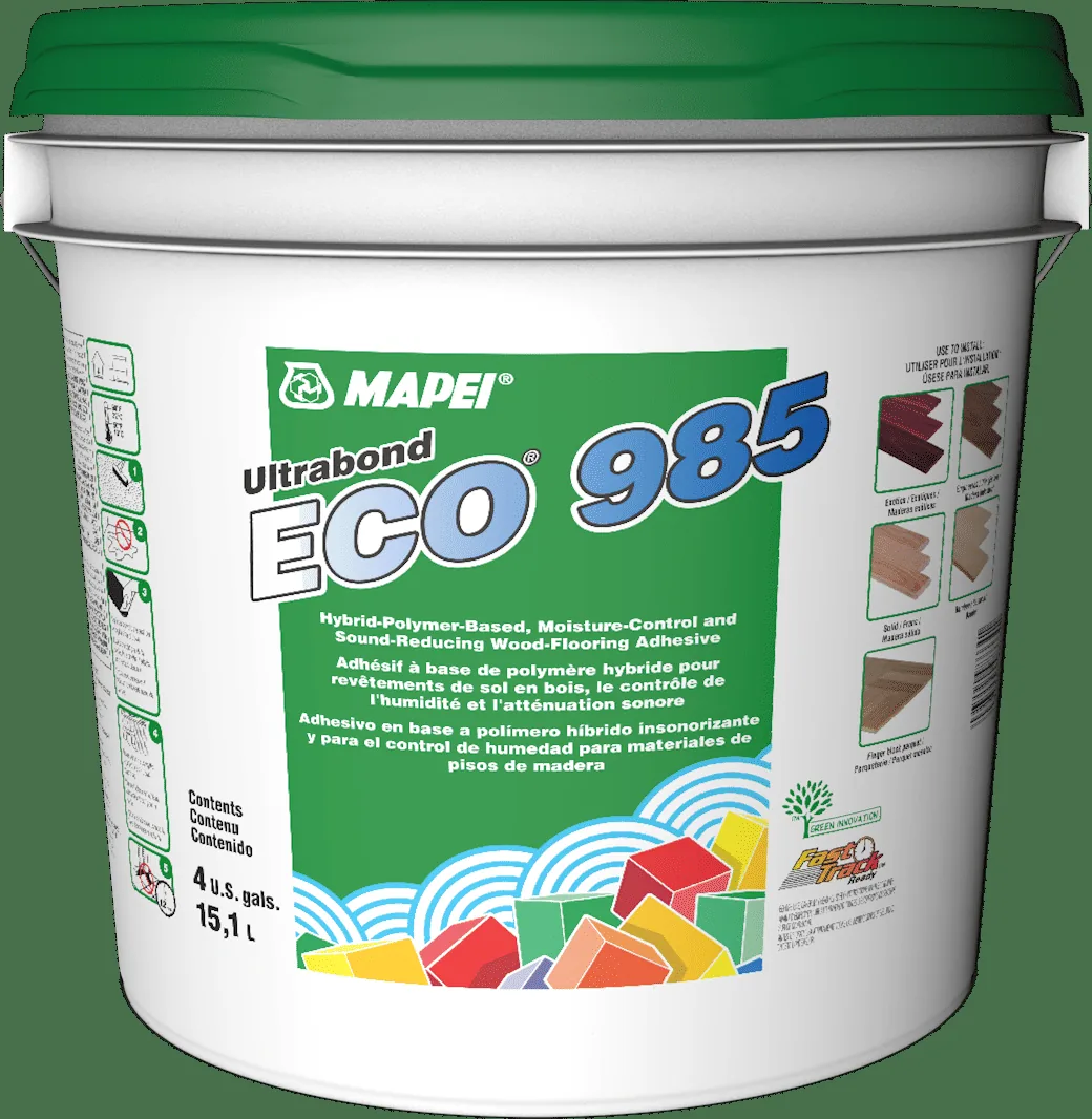 Mapei Ultrabond ECO 985 Hybrid-Polymer Wood Flooring Adhesive