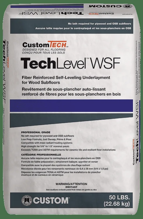 CustomTech TechLevel WSF Fiber Reinforced Underlayment
