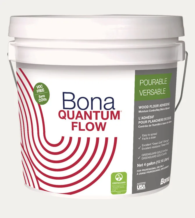 Bona Quantum Flow Wood Flooring Adhesive — 4 gal